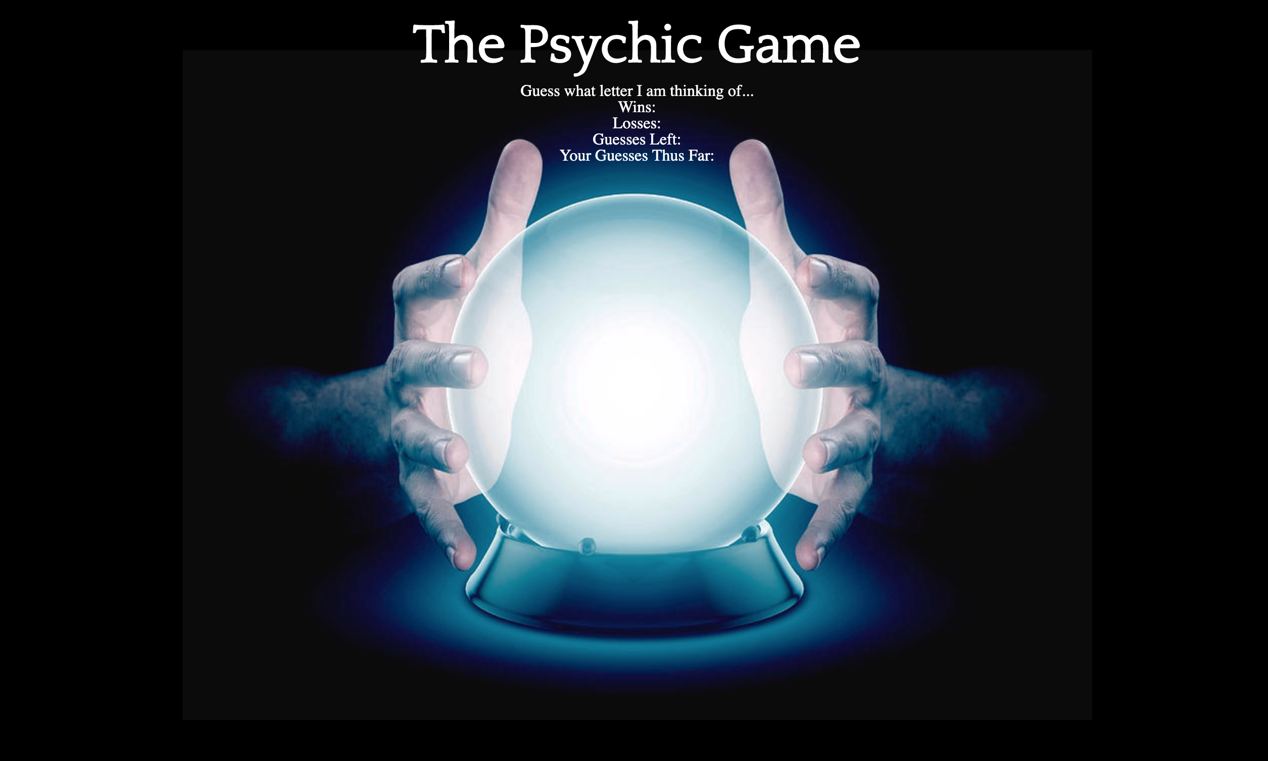 Psychic Game